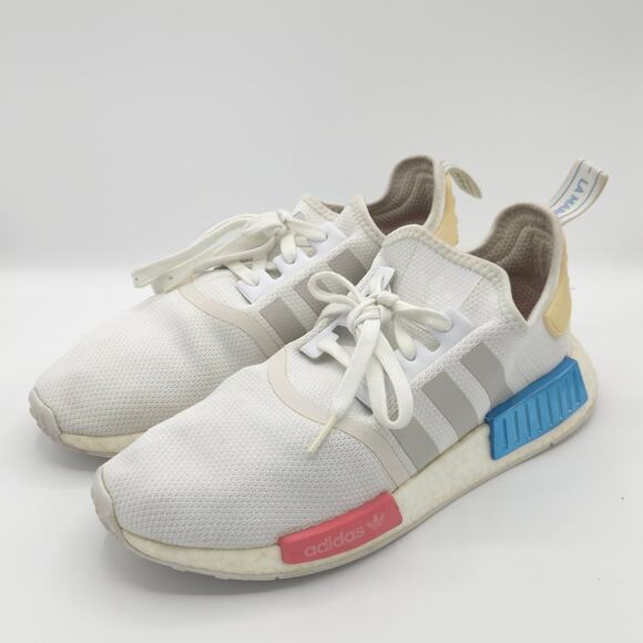 Adidas NMD_R1 womens Shoes White Grey Blue Rose FX7074 size 10 main image 6